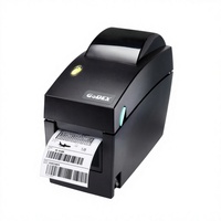 Printer Barcode Thermal Langsung Godex DT2X 2 Inci 203dpi USB RS232 Ethernet Desktop untuk Kesehatan