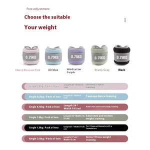 Sacs de sable pour les jambes, entraînement de course à pied, poids pour les poignets, haltérophilie, danse, sacs de sable pour les chevilles, poids pour les chevilles - Product Image 5