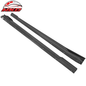 Fits for Tesla <b>Model</b> S 2021-2026 V Style Side Skirts Gloss Black - Product Image 5