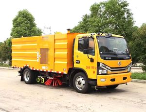 Camión de Limpieza Clw 4x2 Personalizado de 10cbm Dongfeng, Potente Aspiradora para Limpieza de Carreteras Municipales - Product Image 3