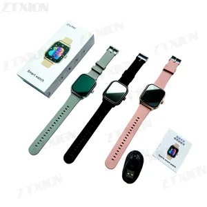 Smartwatch GT4 Pro Smartwatch Z59 Ultra reloj Inteligente 2.02 Polegada tela com botões duplos giratório S8 IWO