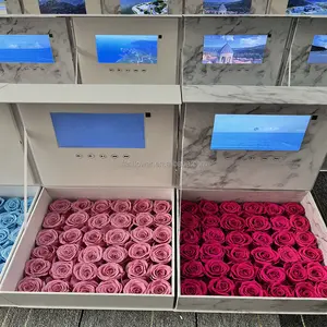 ウェディングギフトハイエンドミュージカルギフトボックス保存バラ装飾花 & 工場販売ギフトボックス