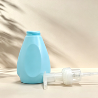 Bouteille mousseuse de 400 ml, distributeur de mousse en plastique, bouteille à pompe pour le nettoyage