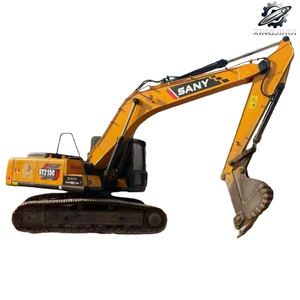 Excavatrice sur chenilles d'occasion SANY 215, marque japonaise d'origine, 22 tonnes, taille moyenne, excavatrice sur chenilles d'occasion - Product Image 1