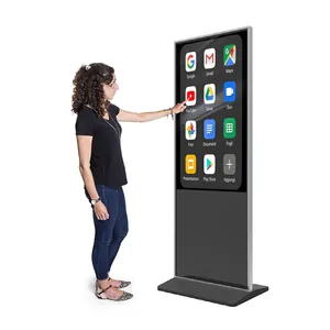 ODM Factory Direct Supply 55-Inch Indoor Interactive Advertising Display Digital Signage Player SDK Wayfinding Kiosk