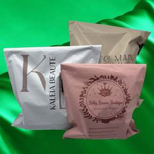 Custom LOGO Printed Compostable Mailer Eco Friendly Pink Poly Shipping Mailers Compostable Mailer Mailing <b>Bag</b> - Product Image 6