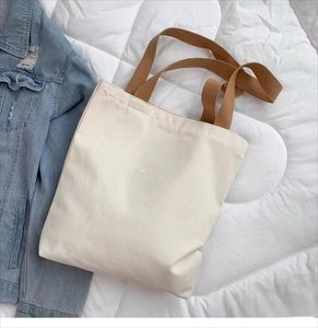 Cotton Canvas Reusable Grocery Shopping Blank Tote <b>Bag</b> with Handles - Product Image 3