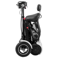 Scooter électrique pliable à double moteur 250W, 4 roues, étanche, avec batterie au lithium et siège pour enfants et personnes âgées