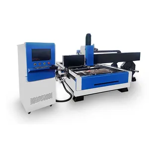 Multifunction automatic fiber cutting machine for metal pipe steel plate