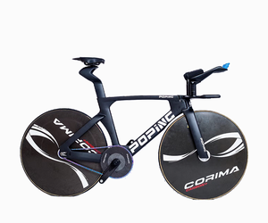 Bicicletta da Pista Professionale UCI per Gare Competitive, Design Leggero ad Alte Prestazioni, Telaio POPING TK01 - Product Image 2