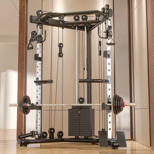 Machine d'entraînement multifonctionnelle Little Flying Bird 3116, système de gym à domicile avec crossover par câble et rack à squats - Product Image 1
