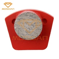 Outils diamantés Werkmaster avec segment à points simples pour la préparation de surfaces en béton