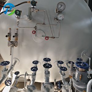 Serbatoio di Stoccaggio Criogenico per CO2 Liquido, Recipiente a Pressione con Risparmio Energetico e Certificazione Completa - Product Image 5