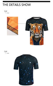 Impression à la demande Fabricants de vêtements <span class=keywords><strong>Polynésie</strong></span> française <span class=keywords><strong>Tahiti</strong></span> Oversize Gym Fitness Graphic Men Tshirt Print Custom - Product Image 4