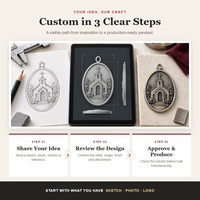 Médaille personnalisée Saint Joseph et Médaille Saint Esprit en finition métal antique pour cadeaux d'église en gros, fournisseur OEM, exportateur en vrac