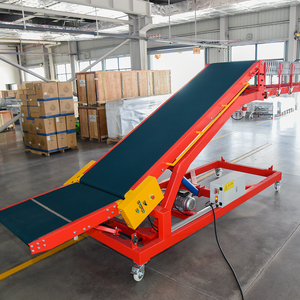 Système de convoyeur à rouleaux motorisé rétractable multifonctionnel, déchargeur télescopique haute capacité pour centre de distribution de <span class=keywords><strong>colis</strong></span> et de courrier - Product Image 6