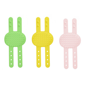 Peine de masaje y aseo para gatos de silicona, rascador para esquinas de pared y peine para patas de mesa ajustable - Product Image 1
