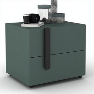 Modern Luxury <b>Mini</b> Glass Designer <b>Bedside</b> <b>Table</b> for Bedroom-Nightstands Villa Bedroom Furniture - Product Image 4