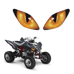 Piezas <span class=keywords><strong>de</strong></span> ATV <span class=keywords><strong>para</strong></span> motocicleta, pegatina, Kit <span class=keywords><strong>de</strong></span> gráficos <span class=keywords><strong>de</strong></span> ojos <span class=keywords><strong>para</strong></span> <span class=keywords><strong>faros</strong></span> delanteros, calcomanía <span class=keywords><strong>de</strong></span> cubierta <span class=keywords><strong>de</strong></span> luz apta <span class=keywords><strong>para</strong></span> Yamaha Raptor 660 2001-2005 - Product Image 3
