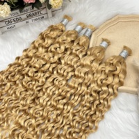 Capelli umani grezzi per intrecciare stile Boho, extension di capelli umani 613 Water Wave, 100% vergini brasiliani
