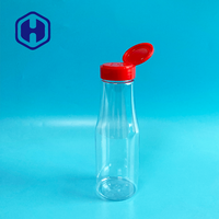 Vente en gros 348ml Couvercle de pot en plastique jetable à petite bouche Conception de long tube pour sucres Collations Bonbons pour biscuits Chocolats Bébé
