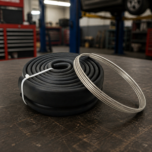 Pelindung Lumpur Roda Karet Universal 45mm, Fender Flare Lebar, Ekstensi Fender, Cocok untuk SUV dan Truk 4x4 Off Road Universal - Product Image 5