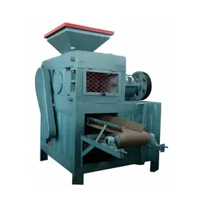 Máquina de prensado de motor diésel, línea de producción de máquinas briquetas de bolas de carbón, equipo de briqueteo de plantas