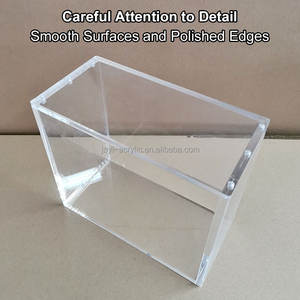 Vitrina de acrílico transparente con protección UV personalizada para cajas de hobby que incluyen <span class=keywords><strong>NBA</strong></span>, béisbol, EPL y más - Product Image 6