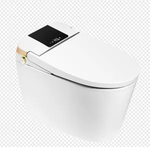 Bolina WZ8440 MB amerikan standart cUPC otomatik kızarma sifonik s-tuzak kaba 300mm beyaz renk akıllı tek parça tuvalet