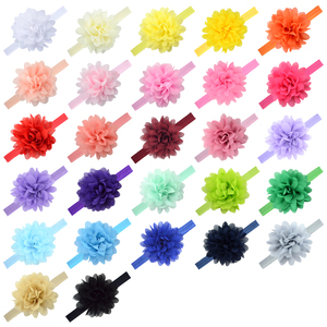 Phụ Kiện Thời Trang Lưới Hoa Lớn Băng Đô Đàn Hồi Cho Bé Băng Đô Đan Cho Trẻ Em Mũ Nón - Product Image 6