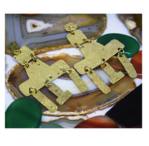 Printemps 2025 Chine gros bijoux C en forme de résine violet fleur cristal bijoux hypoallergéniques boucles d'oreilles robe midi semi bijoux - Product Image 6