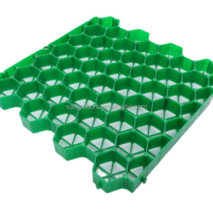 Grille de gazon verte durable pour parking, pavé en briques, grille de <span class=keywords><strong>pelouse</strong></span> plate, résistante à la pression et à l'usure, géogrille - Product Image 1