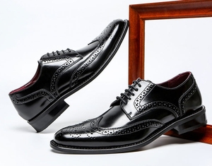 <span class=keywords><strong>Scarpe</strong></span> Eleganti Brook Gentleman High Top da <span class=keywords><strong>Uomo</strong></span>, Leggere, Antiscivolo, Resistenti all'Usura, Traspiranti e Deodoranti per l'Autunno - Product Image 4