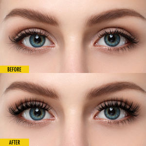 Créez sa marque D Curl Fluffy Russian Volume Strip Faux Mink Lash Hollyren OEM Faux <span class=keywords><strong>cils</strong></span> Bandes russes naturelles Eye Lash - Product Image 3