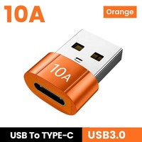 Type C femelle USB mâle OTG adaptateur 10A USB C OTG convertisseur pour Macbook pour Xiaomi pour Samsung Compatible connecteur de câble pour ordinateur portable