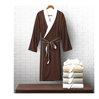 Peignoirs de luxe pour hôtel, peignoirs moelleux pour hommes, peignoirs à manches longues, ensembles cadeaux