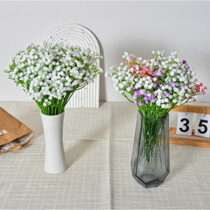 Flor Artificial de Plástico Estilo Margarita Blanca, Rama Individual, para Decoraciones de Boda - Product Image 2