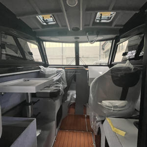 Сертифицированный CE 7,5 м глубокий V алюминиевый роскошный лодочный двигатель для спорта и развлечений для продажи - Product Image 4