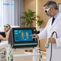 Appareil de physiothérapie laser haute puissance 30W-60W 635nm 810nm 915nm/980nm 1064nm, laser thérapeutique de classe IV pour la récupération sportive