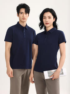 Polo de golf logotipo personalizado impreso de secado rápido Polo de golf de sublimación Lisa para hombre en blanco elección Polo de golf para hombre - Product Image 5