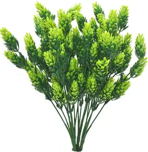 نبات اصطناعي القفزات 1 حزمة زهرة جارلاند النباتات الاصطناعي القفزات أوراق الشجيرات محاكاة الزهور الاصطناعية للداخلية Outd