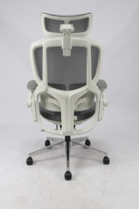 Chaise de <span class=keywords><strong>bureau</strong></span> ergonomique de luxe à dossier haut avec support lombaire réglable en gros réglable d'usine de conception d'ascenseur moderne - Product Image 5