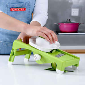 <b>Multifunctional</b> Processor Manual Hand Kitchen Dicer <b>Cutter</b> Machine Salad Potato Carrot Garlic Fruits <b>Vegetable</b> Chopper Mandolin - Product Image 1