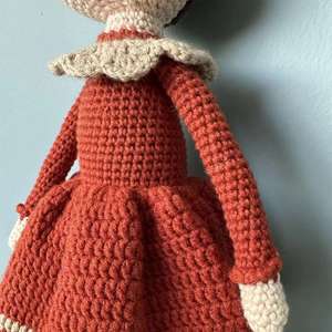 ตุ๊กตาผ้าโครเชต์แบบแฮนด์เมดสำหรับเด็กทารกผ้ากำมะหยี่ของเล่นผ้าโพลีเอสเตอร์นุ่มสบายสำหรับเด็กทารก - Product Image 5