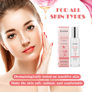 Gel Nettoyant <span class=keywords><strong>Visage</strong></span> Herbal à la Rose Marque Blanche Nuage Rose <span class=keywords><strong>Anti</strong></span>-rides Éclaircissant Hydratant 100ml - Product Image 5