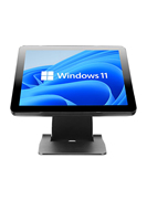 Système de point de vente tactile capacitif pliable RUINAI RN-A15 15 pouces, Windows/Android, Wi-Fi 6, USB/RS-232, Intel I3/i5, SSD 256 Go pour supermarché