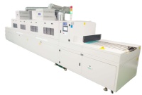 Convoyeur de polymérisation UV à vitesse variable avec affichage LED, adhésif pour bobines de liaison UV, certifié ISO, directement de l'usine