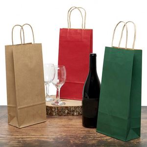 Bolsa de Papel Kraft de Lujo al por Mayor con Asas, Logotipo Personalizado Impreso, Bolsa de Compras para Llevar, Estilo Clásico para Promociones - Product Image 3