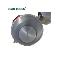 Seau en aluminium anti-étincelles 10L, conteneur utilitaire industriel pour la construction