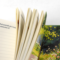 Impression de carnets à couverture rigide personnalisés, papier recyclé, encre à base de soja, reliure cousue Smyth, pour le bureau, l'école, les cadeaux